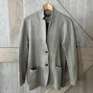 Jcrew Mercantile Grey knit Blazer